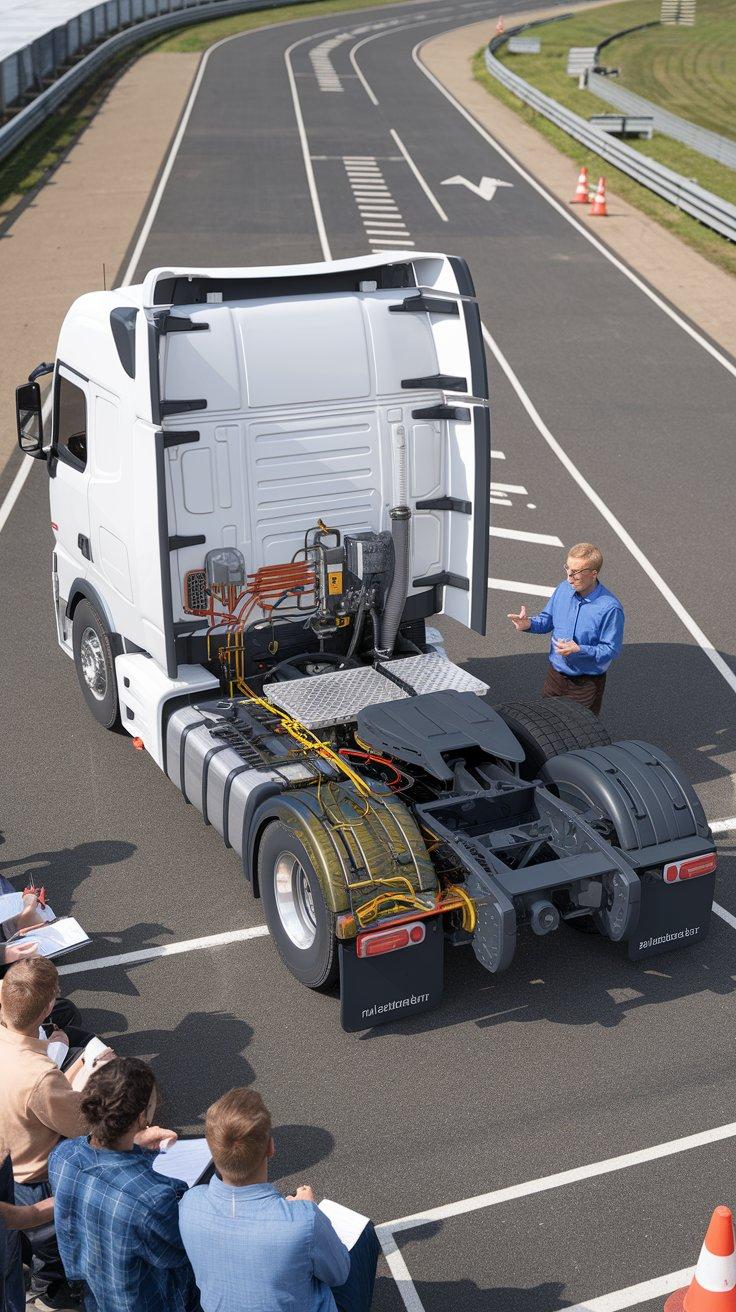 Class 1 right truck